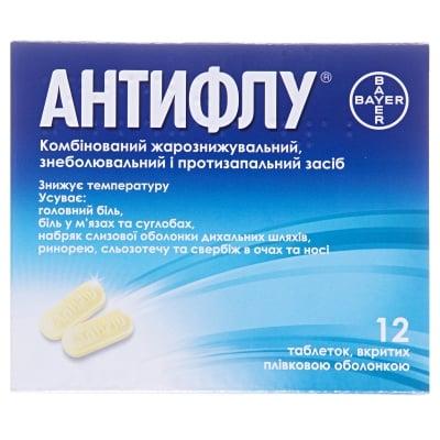 АнтиФлу табл. в/пл.об. N12(12х1) бліс карт кор